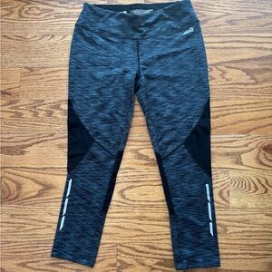 Avia Black and Gray Leggings